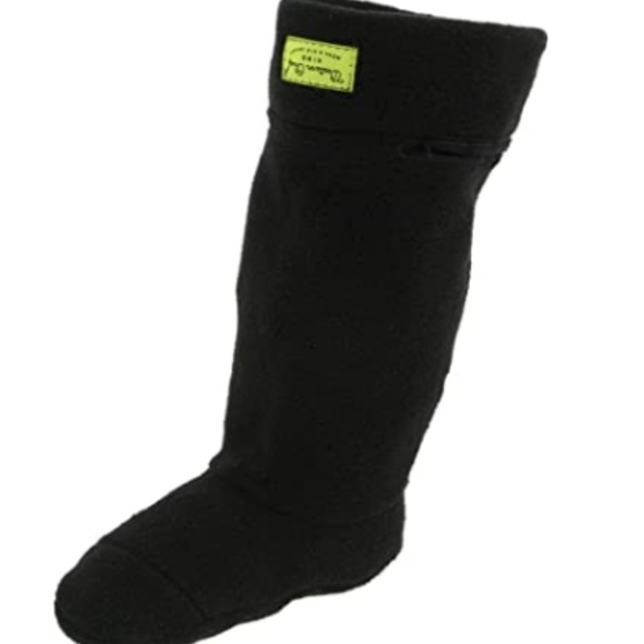 Western Chief Kids Rain Boot Fleece Liner Black Socks Shoe Size M 9/10 $29 - Picture 1 of 11